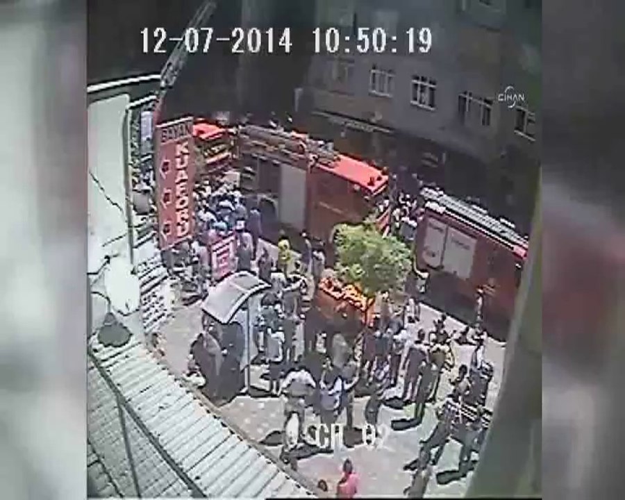 Zeytinburnu’ndaki patlama saniye saniye kamerada