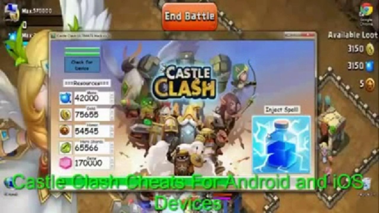 Castle Clash Cheats and Hack Tool
