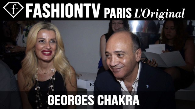 Georges Chakra Couture Front Row | Paris Couture Fashion Week Fall 2014 | FashionTV