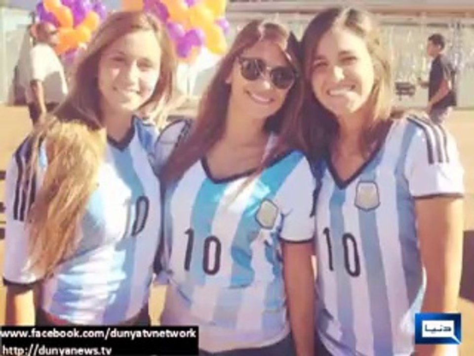 Wives to support their men in Football Wordlcup 2014