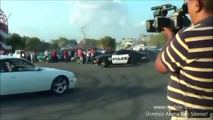 Polis arabasıyla drift böyle yapılır