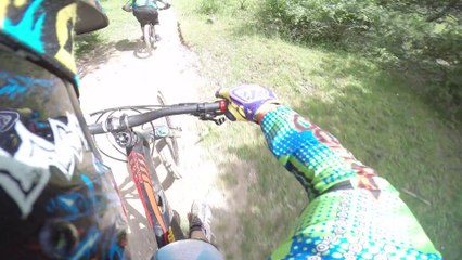 Tramo final Azul La Molina Bike Park