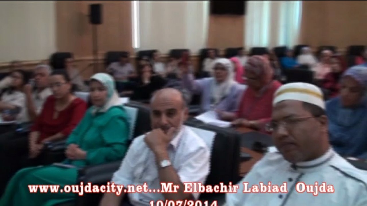 كلمة السيد البشير لبيض ممثل المجلس الاداري لمكتب تنمية التعاون  ـ وجدة