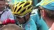 Tour de France 2014 - Etape 9 - Vincenzo Nibali concentré sur l'étape de La Planche des Belles Filles