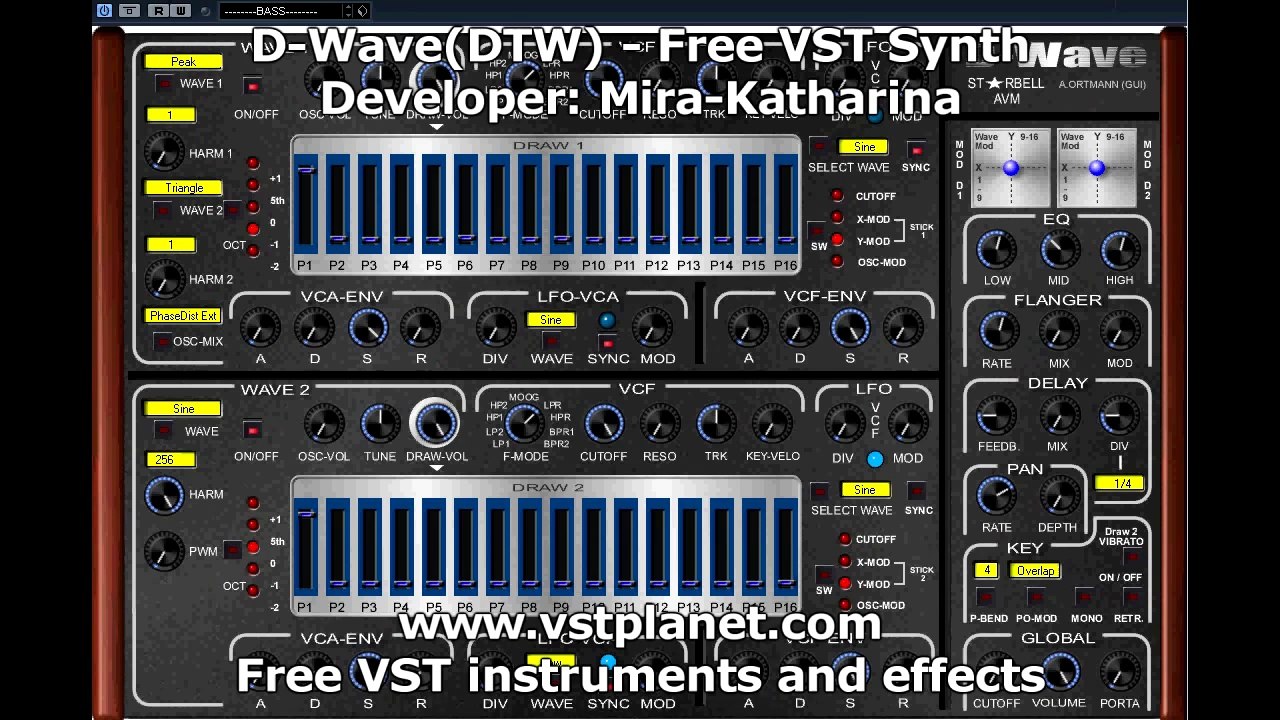Synthesizer Software - D-Wave free - vstplanet.com