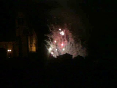 Le feu d'artifice a Bellac 2014