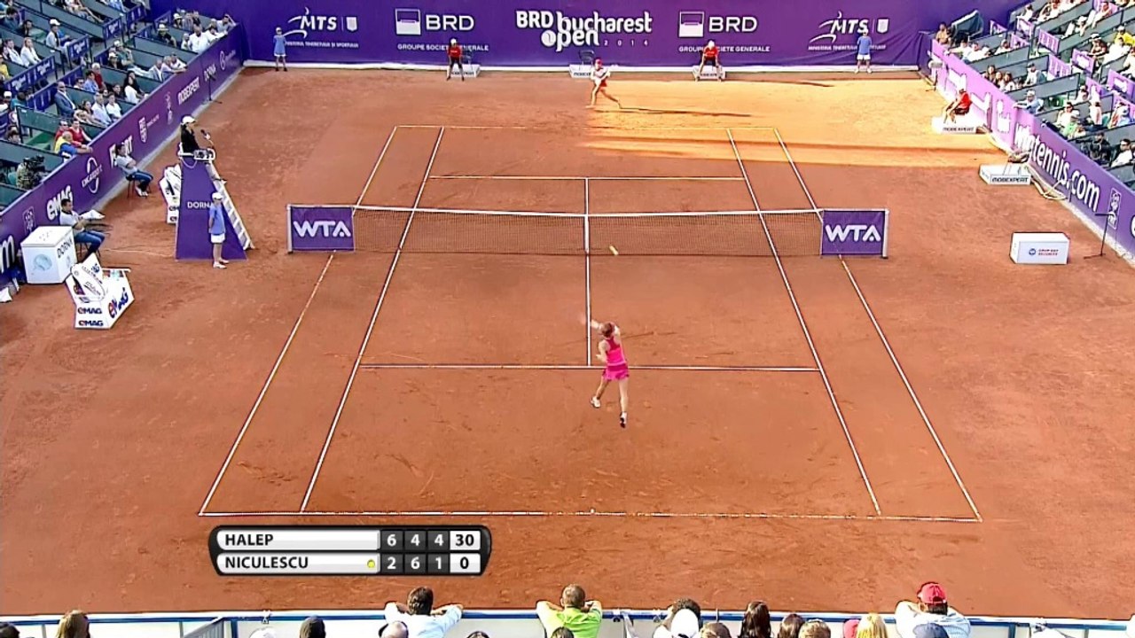 Bukarest: Halep mit Wahnsinns-Lop ins Finale