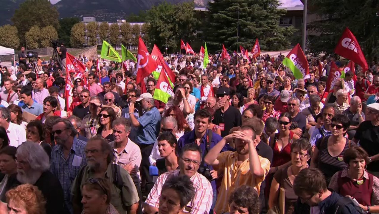Discours de Michel Jallamion en clôture des Estivales citoyennes du Front de Gauche de 2012