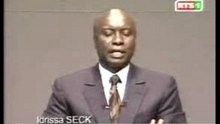 Déclaration d'Idrissa Seck