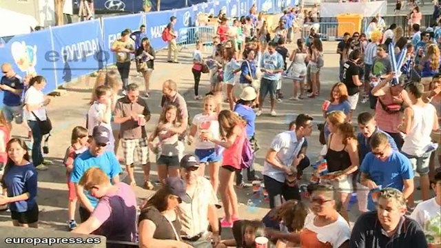 Todo preparado para seguir el partido entre Argentina y Alemania