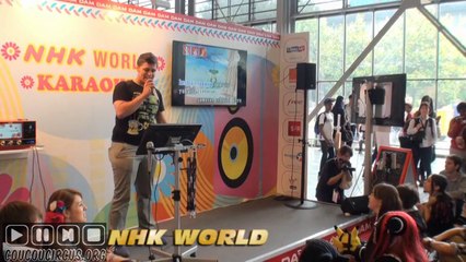 Japan Expo 2014 Reportage (57/) NHK WORLD KARAOKE (6/)