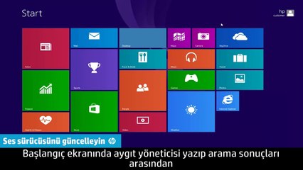 Windows 8'de Mikrofon ve Hat Girişi ile İlgili Sorunları Giderme