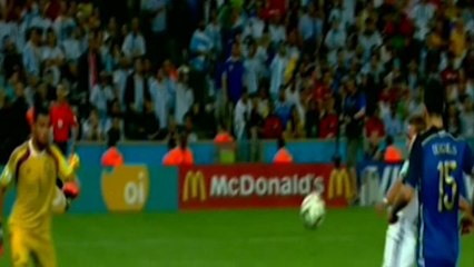 هدف جوتزة في مرمي الأرجنتين