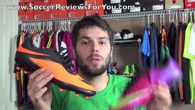 Nike Hypervenom Phelon VS Nike Mercurial Victory 4 - Comparison