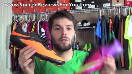 Nike Hypervenom Phelon VS Nike Mercurial Victory 4 - Comparison