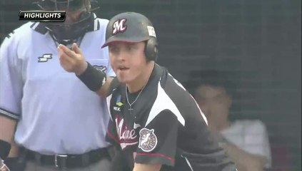 Luis Cruz hit doble 19 - 13 Julio 2014