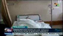 Palestina denuncia que Israel usa armas ilegales en ataques a Gaza