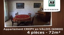 A vendre - appartement - CREPY EN VALOIS (60800) - 4 pièces - 72m²