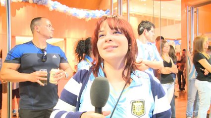 Brasil 2014 -El consuelo de los argrentinos en Brasilia