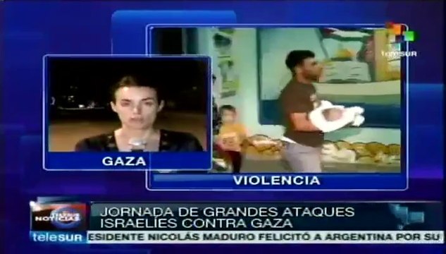 Al menos 180 muertos dejan los bombardeos israelíes en Gaza