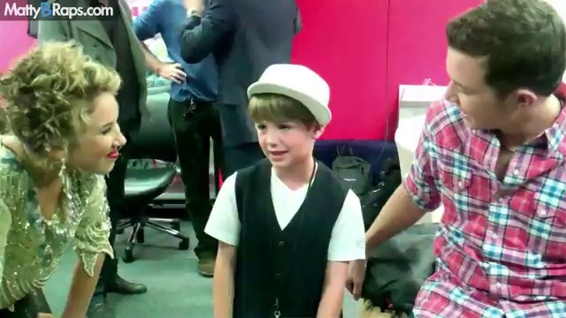 8 year old raps Lady Antebellum - Just A Kiss (MattyBRaps w_ American Idol Contestants)