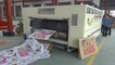 HUAYU-B Auto flexo 4 color printer slotter die cutter stacker(arton box mahcine)