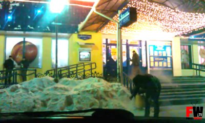 Coffee Vaporised in the air at -50 Celsius - Fails World