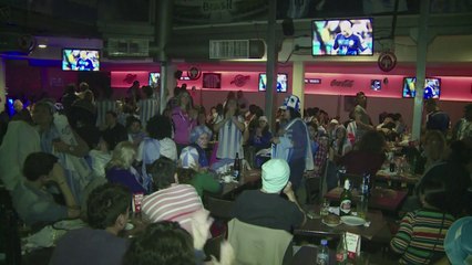 Rosario sufrió la final junto a Messi