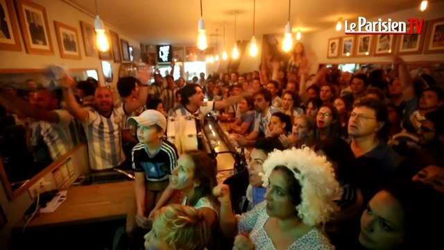 Après les chants, la tristesse des supporters argentins
