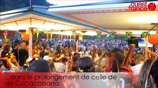 Mondial 2014. La joie des supporters allemands à Rio