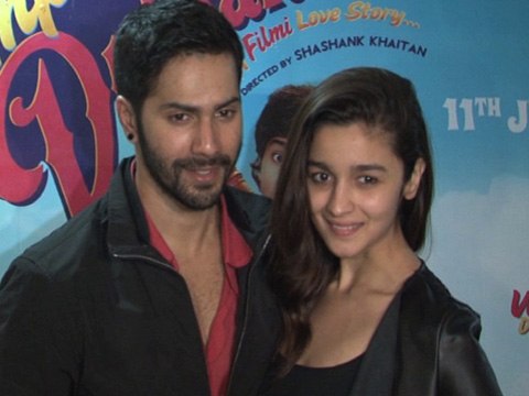 Varun Dhawan And Alia Bhatt Visit Multiplex