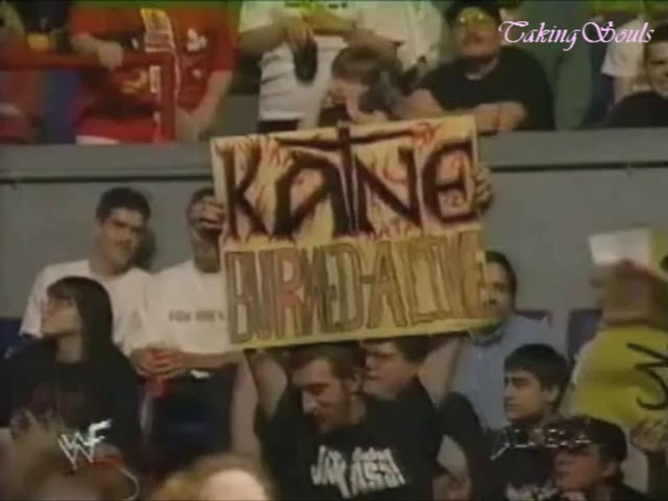 Kane sets The Underaker's parents' graves on fire (6/4/98)