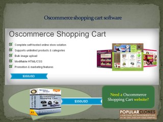 Oscommerce Shopping Cart  Online T-Shirt Designer  Architects Website  Law Firm Website  Churches Website - popularclones.com