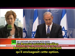 Gaza : Incursion terrestre d'un commando israélien (13.07.14)