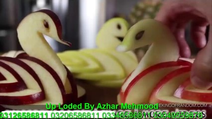 Edible Apple Swan