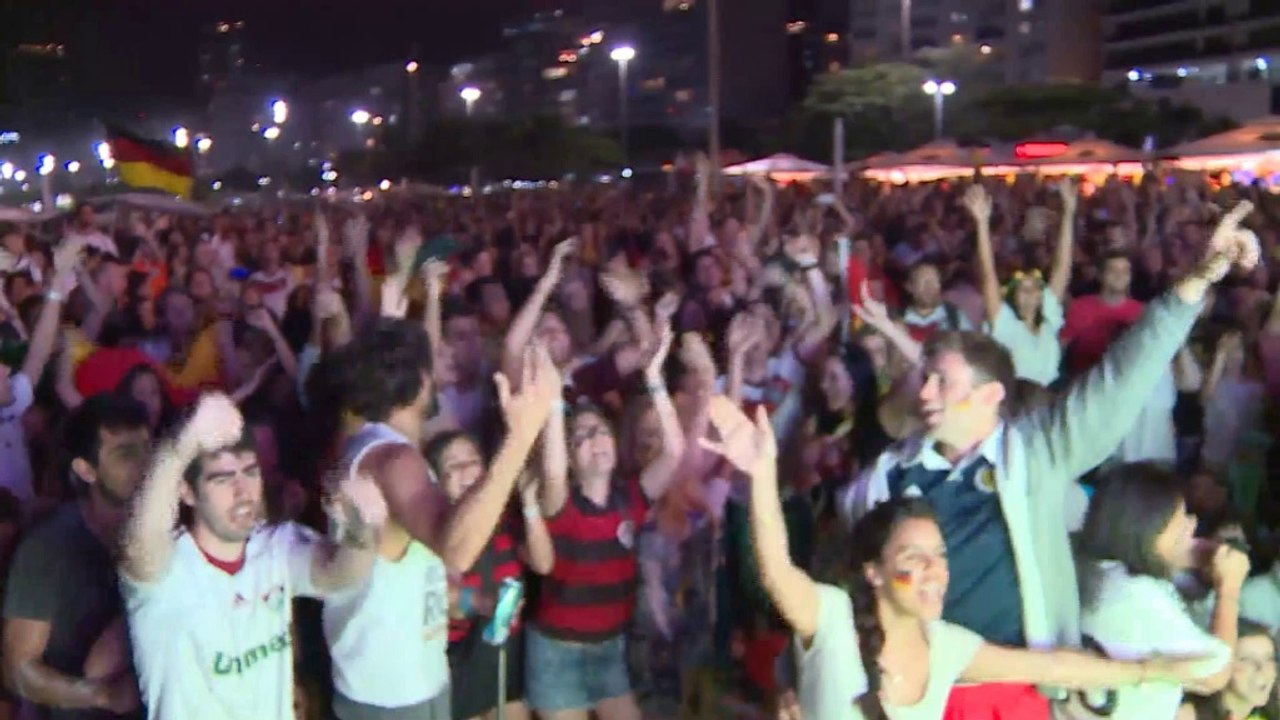 Deutschland erobert Rio und die Copacabana