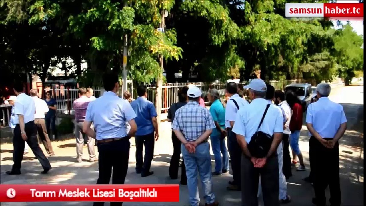 Atakum Tarım Meslek Lisesi Boşaltılıyor