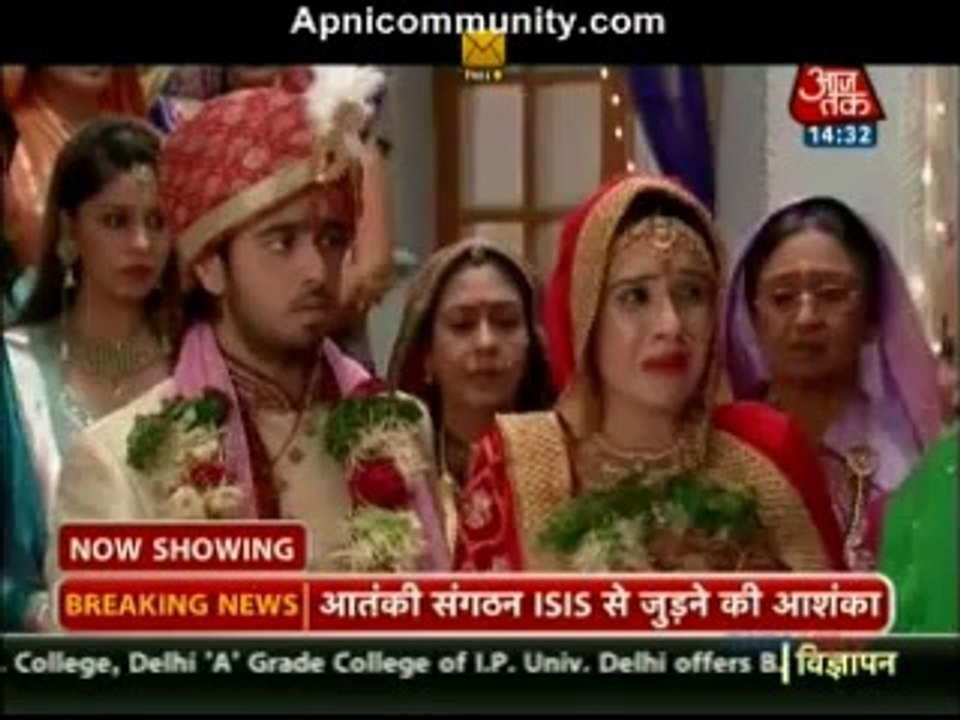 Yeh rishta kya kehlata hai 14th july 2014 Beti ke bidhai
