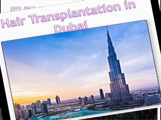 Hair Transplant Cost in Dubai