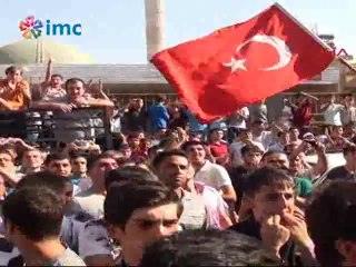 Maraş'ta Suriyelilere karşı başlayan eylem saldırıya dönüştü