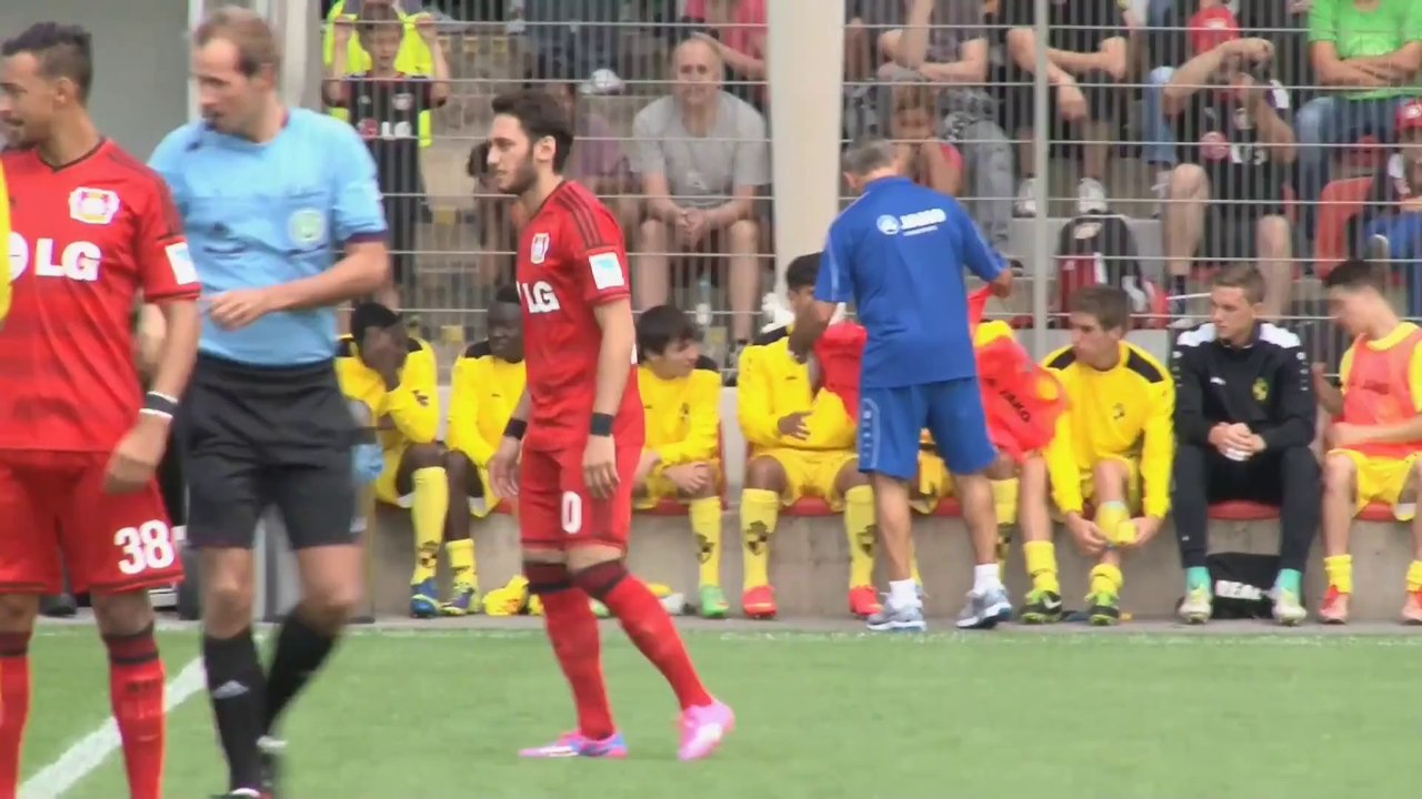 Hakan Calhanoglu trifft für Bayer Leverkusen! Zuckertor zum Einstand   Testspiel gegen Lierse SK