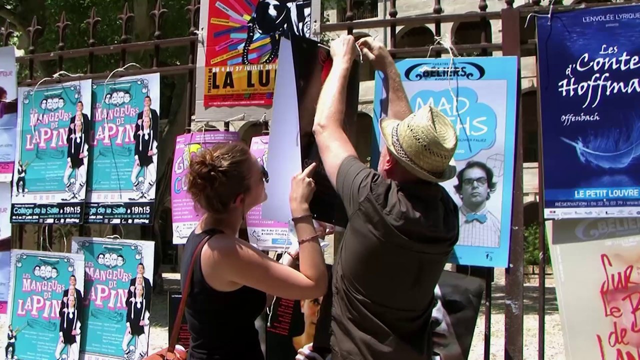 Festival d'Avignon : l'affichage