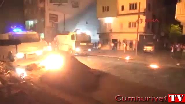 IŞİD protestosunda olaylar çıktı