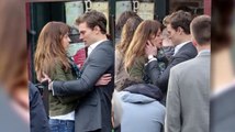 Dakota Johnson et Jamie Dornan embrassent leurs personnages dans 50 Nuances de Grey
