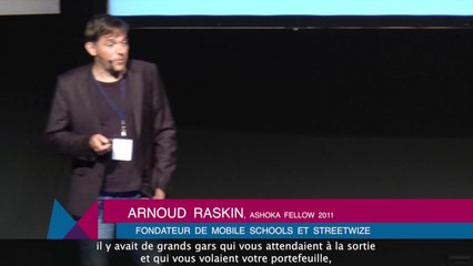 Arnoud Raskin s'engage pour que chaque enfant ait les mêmes chances d'intégration
