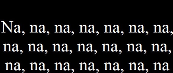 Blink-182 All the Small Things with Lyrics