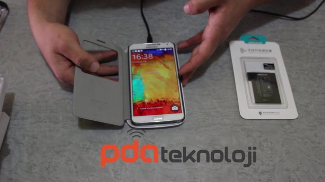 Samsung N9000 Galaxy Note 3 Nillkin Magic Case + Kablosuz Şarj Entegresi Tanıtım Videosu