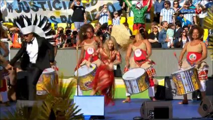 Show de Enceramento da Copa do Mundo 2014 - [1 de 3] - Shakira - Cerimônia - Brasil