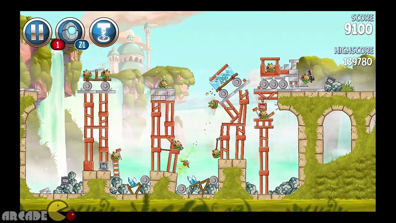 Angry Birds Star Wars 2  Master Your Destiny Level BM-4,BM-5,BM-6, 3 Star - Angry Birds Stella