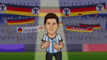 Messi canta beijinho no ombro